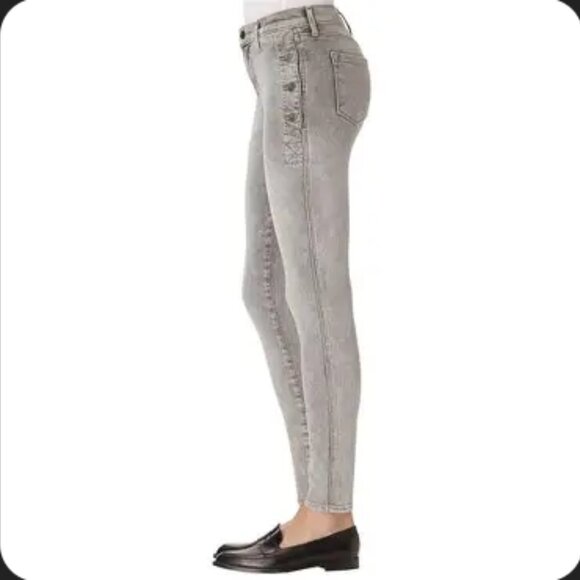 NWT J Brand 'Zion' Button Pocket Crop Skinny Jeans 24 $228 - Picture 9 of 14